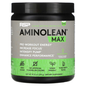 Thực phẩm chức năng RSP Nutrition AminoLean Max Maui Pineapple 10.21 oz (290 g) 850019469400