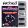 Sambucol 5-In-1 Intense Defense + Echinacea Zinc Vitamin C & White Willow Black Elderberry 24 Softgels 5 Thực phẩm chức năng Sambucol 5-In-1 Intense Defense + Echinacea Zinc Vitamin C & White Willow Black Elderberry 24 Softgels 896116001280