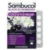 Thực phẩm chức năng Sambucol Black Elderberry Cold & Flu Relief 30 Quick Dissolve Tablets 896116001501