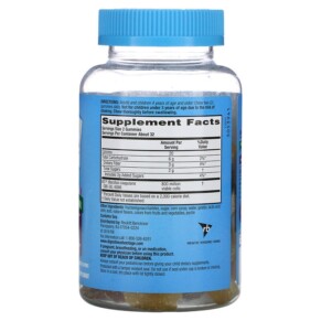 Thành phần vi chất của Schiff Digestive Advantage Kids Daily Probiotic + Gentle Prebiotic Fiber Natural Fruit 65 Gummies 020525991300