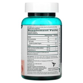 Thành phần vi chất của Schiff Neuriva Brain Performance Original Strawberry 50 Gummies 647865195009