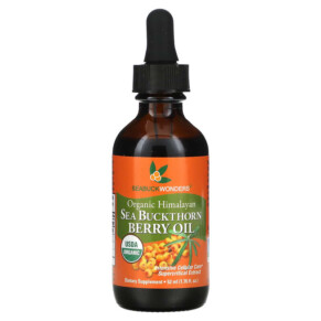 Thực phẩm chức năng SeaBuckWonders Organic Himalayan Sea Buckthorn Berry Oil Intensive Cellular Care 1.76 oz (52 ml) 674756780044