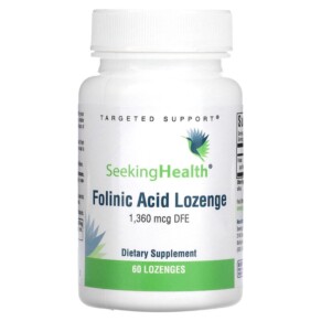 Thực phẩm chức năng Seeking Health Folinic Acid Lozenge 1.360 mcg DFE 60 Lozenges 810007520360
