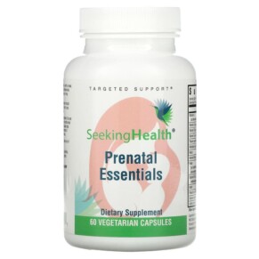 Thực phẩm chức năng Seeking Health Prenatal Essentials 60 Vegetarian Capsules 810007521527