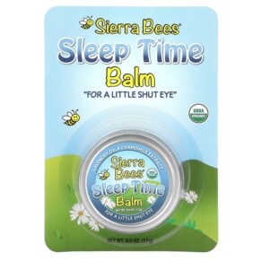 Thành phần vi chất của Sierra Bees Sleep Time Balm Stick Lavender & Chamomile 0.6 oz (17 g) 898220014057