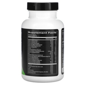 Thành phần vi chất của Sierra Fit Keto Daily Multi-Vitamins with Green Tea 90 Veggie Capsules 898220016365