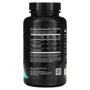 Thành phần vi chất của Sierra Fit Zinc Magnesium & Vitamin B6 90 Veggie Capsules 898220017546