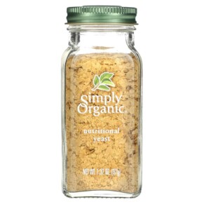 Thực phẩm chức năng Simply Organic Organic Nutritional Yeast 1.32 oz (37 g) 089836195609