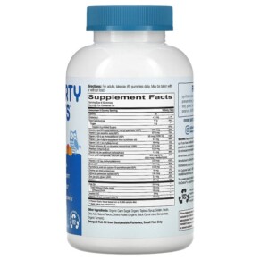 Thành phần vi chất của SmartyPants Adult Formula Lemon Strawberry Banana and Orange 180 Gummies 851356004002