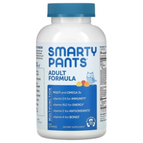 Thực phẩm chức năng SmartyPants Adult Formula Lemon Strawberry Banana and Orange 180 Gummies 851356004002