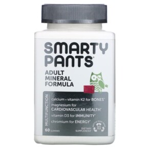 Thực phẩm chức năng SmartyPants Adult Mineral Formula Mixed Berry 60 Gummies 817053020899