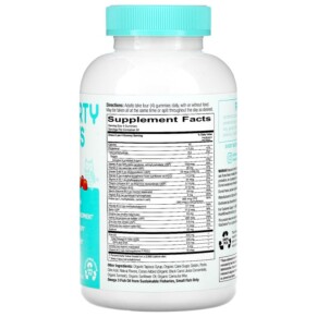 Thành phần vi chất của SmartyPants Prenatal Formula Lemon Orange and Strawberry Banana 120 Gummies 851356004309