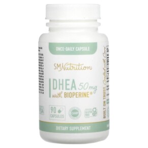 Thực phẩm chức năng SMNutrition DHEA with Bioperine 50 mg 90 Capsules 850005458067