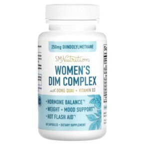 Thực phẩm chức năng SMNutrition Women's DIM Complex 250 mg 60 Capsules 850005458128