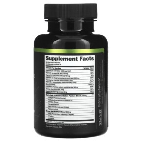Snap Supplements Hairtonic Hair & Beard Growth Formula 60 Capsules 3 Thành phần vi chất của Snap Supplements Hairtonic Hair & Beard Growth Formula 60 Capsules 850039253164