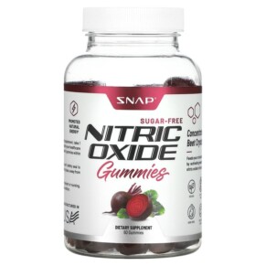 Thực phẩm chức năng Snap Supplements Nitric Oxide Gummies Sugar-Free 60 Gummies 850039253317