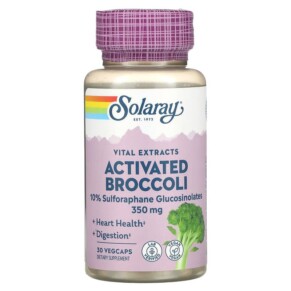 Thực phẩm chức năng Solaray Activated Broccoli Vital Extracts 350 mg 30 VegCaps 076280282467