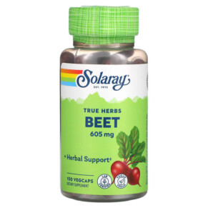 Thực phẩm chức năng Solaray Beet 605 mg 100 VegCaps 076280001600