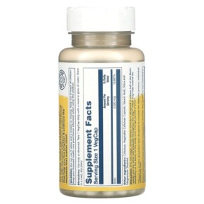 Thành phần vi chất của Solaray Biotin 5.000 mcg 60 VegCaps 076280435467