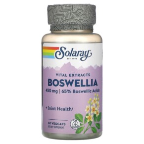 Thực phẩm chức năng Solaray Boswellia 450 mg 60 VegCaps 076280399059