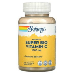 Thực phẩm chức năng Solaray Buffered Super Bio Vitamin C 1.000 mg 100 VegCaps 076280044607