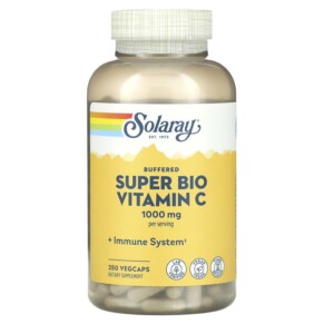 Thực phẩm chức năng Solaray Buffered Super Bio Vitamin C 500 mg 250 VegCaps 076280044614