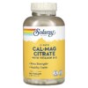 Thực phẩm chức năng Solaray Cal-Mag Citrate with Vitamin D2 2:1 Ratio 360 VegCaps 076280131758