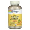 Thực phẩm chức năng Solaray Cal-Mag Citrate with Vitamin D3 & K2 Natural Orange 90 Chewables 076280373691