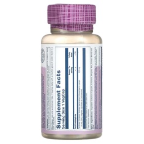 Solaray Caralluma Vital Extracts 500 mg 30 VegCaps 3 Thành phần vi chất của Solaray Caralluma Vital Extracts 500 mg 30 VegCaps 076280660548
