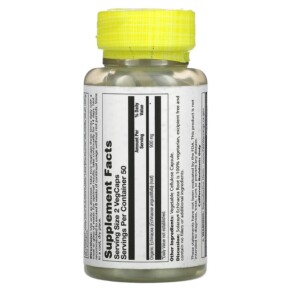 Thành phần vi chất của Solaray Echinacea 450 mg 100 VegCaps 076280192407