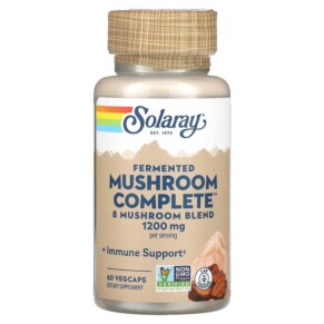 Thực phẩm chức năng Solaray Fermented Mushroom Complete 600 mg 60 VegCaps 076280953794