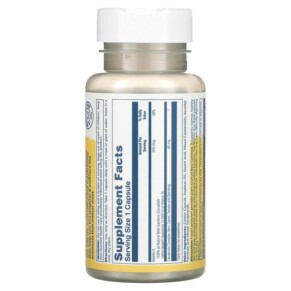 Thành phần vi chất của Solaray Food Carotene 500 mcg 30 Capsules 076280041132