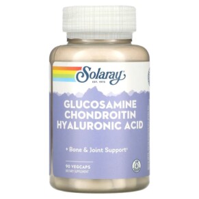 Thực phẩm chức năng Solaray Glucosamine Chondroitin Hyaluronic Acid 90 VegCaps 076280081589
