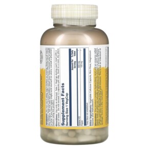 Thành phần vi chất của Solaray High Potency Betaine HCL with Pepsin 650 mg 250 VegCaps 076280048155
