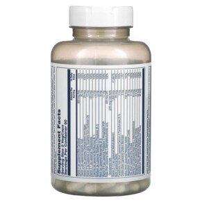 Thành phần vi chất của Solaray High Potency Men's Liposomal Multivitamin 120 VegCaps 076280700657