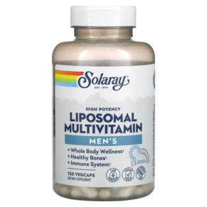 Thực phẩm chức năng Solaray High Potency Men's Liposomal Multivitamin 120 VegCaps 076280700657