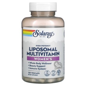 Thực phẩm chức năng Solaray High Potency Women's Liposomal Multivitamin 120 VegCaps 076280339536