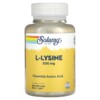 Thực phẩm chức năng Solaray L-Lysine 500 mg 120 VegCaps 076280049411