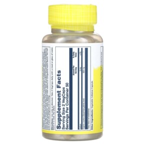 Thành phần vi chất của Solaray Licorice 450 mg 100 VegCaps 076280193701