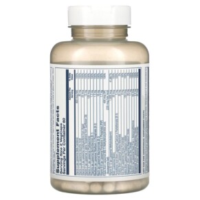 Thành phần vi chất của Solaray Liposomal Multivitamin Universal 120 VegCaps 076280830385