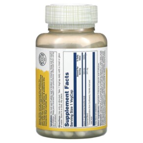 Thành phần vi chất của Solaray Liposomal Vitamin C 500 mg 100 VegCaps 076280574197