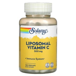 Thực phẩm chức năng Solaray Liposomal Vitamin C 500 mg 100 VegCaps 076280574197