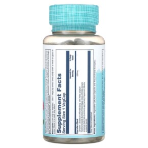 Thành phần vi chất của Solaray Liver Blend SP-13 100 VegCaps 076280021301