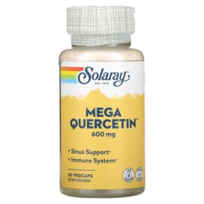 Thực phẩm chức năng Solaray Mega Quercetin 600 mg 60 VegCaps 076280446869