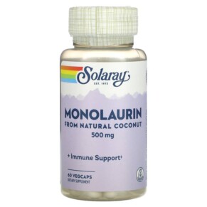 Thực phẩm chức năng Solaray Monolaurin 500 mg 60 VegCaps 076280627541