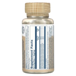 Thành phần vi chất của Solaray Mushroom Immune Complex with Maitake Reishi & Shiitake 100 VegCaps 076280013788