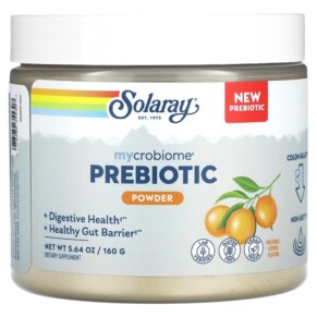 Thực phẩm chức năng Solaray Mycrobiome Prebiotic Powder Natural Citrus 5.64 oz (160 g) 076280355307