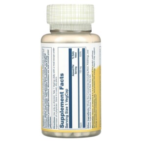Thành phần vi chất của Solaray Niacin 100 mg 100 VegCaps 076280043594