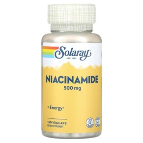 Thực phẩm chức năng Solaray Niacinamide 500 mg 100 VegCaps 076280043655