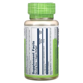 Thành phần vi chất của Solaray Oil of Oregano 150 mg 60 Softgels 076280082524